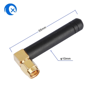 L สูง 868 MHZ เสาอากาศรับกำไร 5dbi มีการหมุนเวียน 90 องศา ROHS / CE