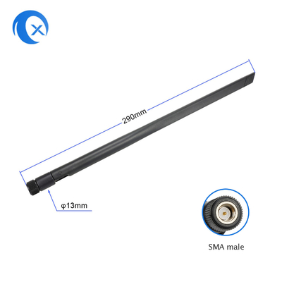 3DBI 433MHZ เสาอากาศรับสัญญาณไร้สาย External Sucker ขั้วต่อ Helical Antenna Sma