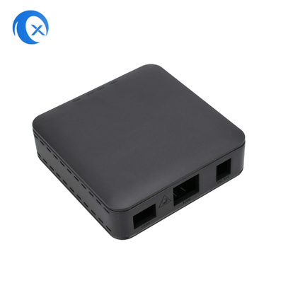 ชิ้นส่วนฉีดพลาสติก OEM สีดำ ABS MINI wifi router