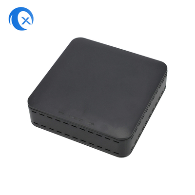 ชิ้นส่วนฉีดพลาสติก OEM สีดำ ABS MINI wifi router