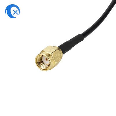 เสาอากาศ RF Coaxial Cable แบบกำหนดเองประกอบ LMR200 N ตัวเชื่อมต่อชายกับ RPSMA