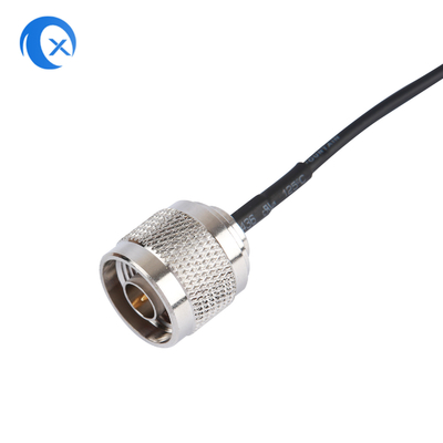 เสาอากาศ RF Coaxial Cable แบบกำหนดเองประกอบ LMR200 N ตัวเชื่อมต่อชายกับ RPSMA