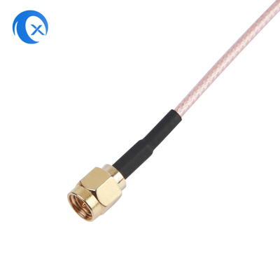 ชุดสายโคแอกเชียล RF สายเคเบิล RG316 SMA N-Type MMCX BNC Connector สายจัมเปอร์