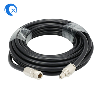 N-Type หญิง SMA ชาย LMR400 RF coaxial cable assemblies Low Loss Extension Cable 50 Ohm สำหรับ 3G/4G/5G/LTE เสาอากาศ