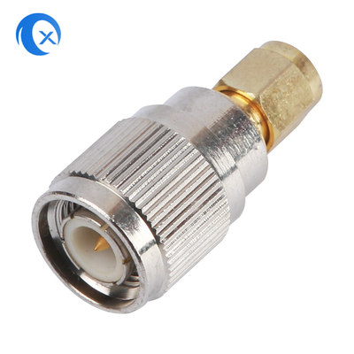 สายเคเบิลโคแอกเซียล TNC ไปยังตัวเชื่อมต่อ SMA ตัวผู้ ฮาร์ดแวร์กลึง CNC สำหรับเสาอากาศ