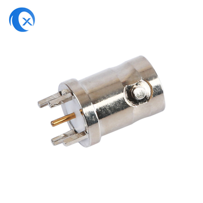6GHZ CNC Machine Hardware 1.5V BNC RF Cable Connector 50 Ohm Impedance