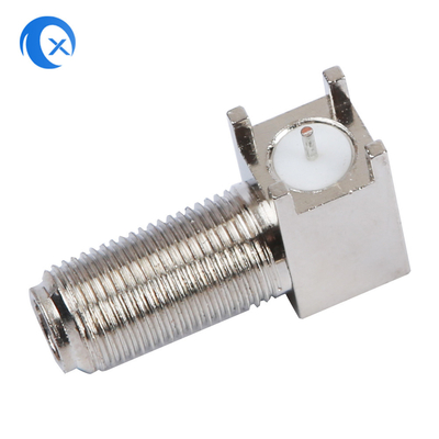 0 - 4 ฮาร์ดแวร์เครื่อง GHZ ซีเอ็นซีตัวสะท้อนชนิดโลหะต่ำ F Type Connector