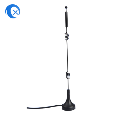 430 - 470MHZ เสาอากาศแบบเสาอากาศ HD ขนาดเล็กในตัวเสาอากาศแม่เหล็กไฟฟ้าขนาดเล็กที่มีการทำโพลาไรเซชันในแนวตั้ง